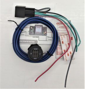 True® Single Meter Dual Display 12v Dual Battery Voltage Meter – Gauge