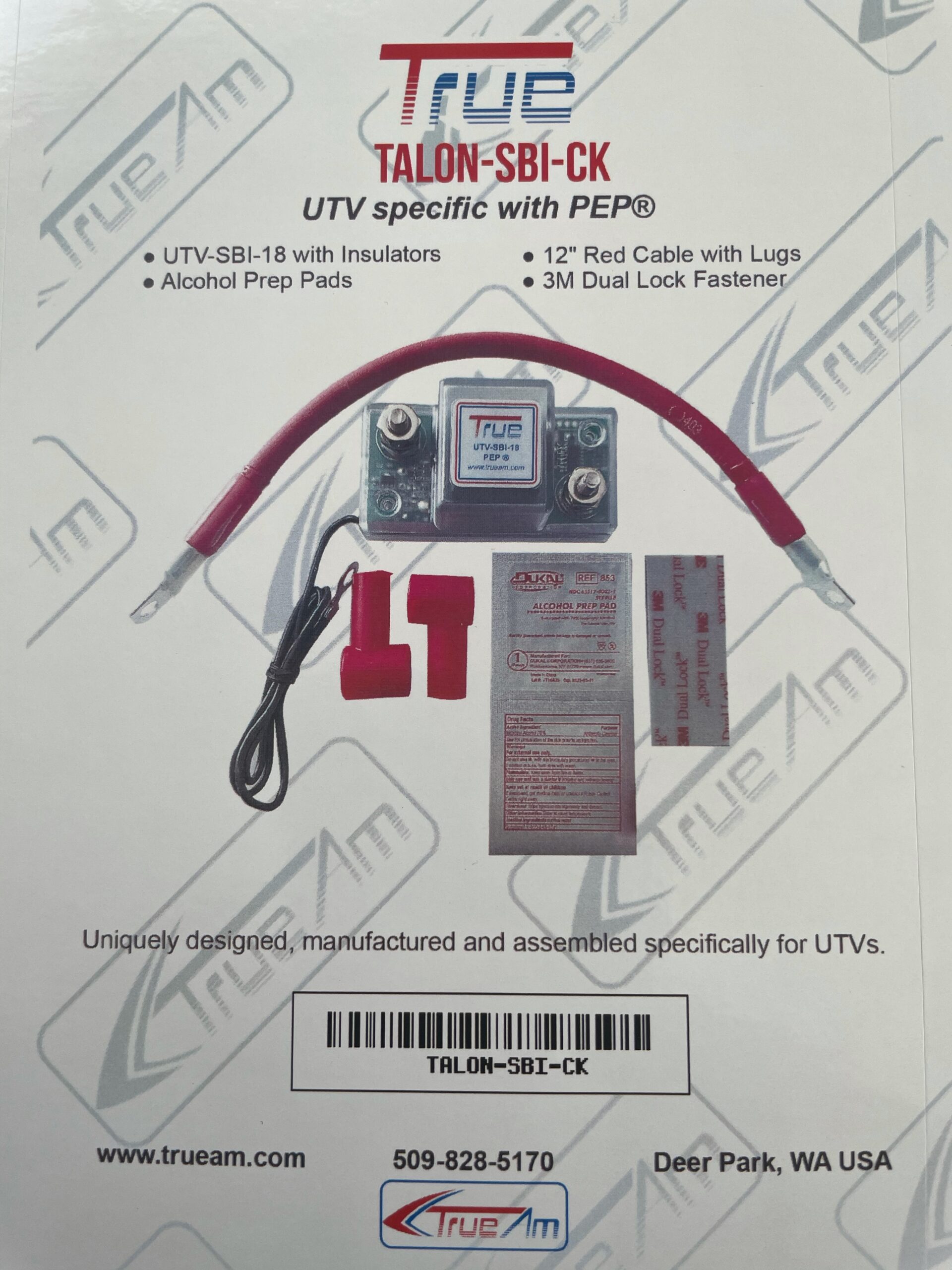 True® Honda Talon Dual Battery Kit TALON-SBI-CK
